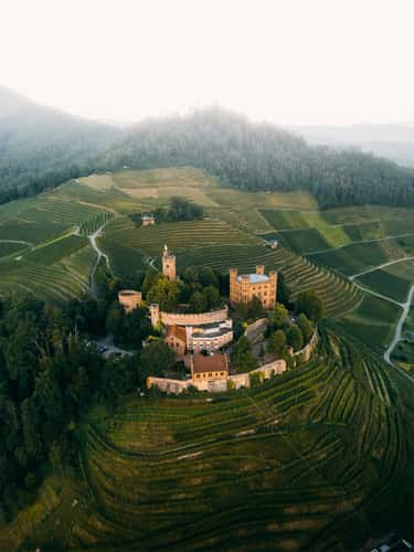 Schloss Ortenberg (Ortenberg Castle) Drone