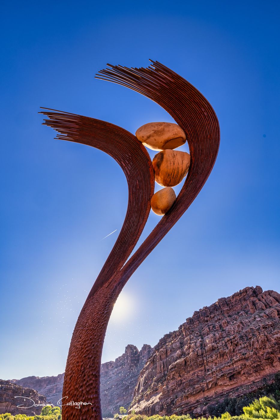 Sculpture, Bridge, Moab, Utah, USA