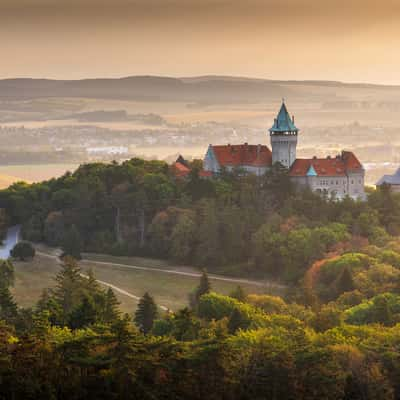 Smolenice castle viewpoint, Slovakia (Slovak Republic)