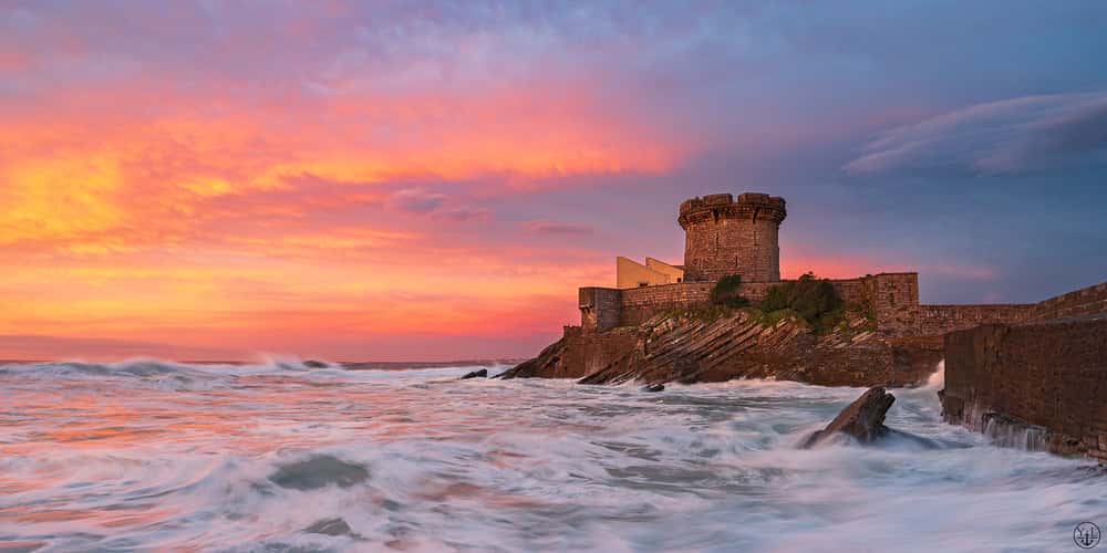 Socoa fort, Pays Basque, France