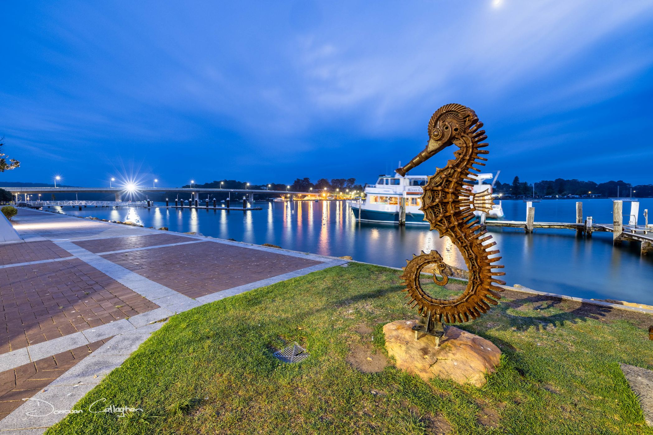 Statue Seahorse, Bateman's Bay, South Coast, NSW, Australia