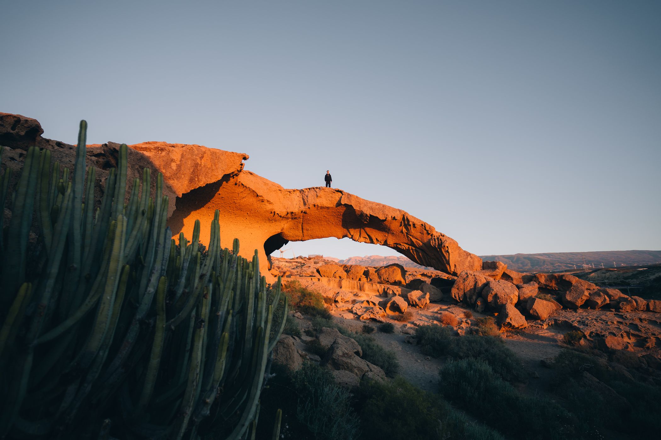 Stone Arch of San Miguel de Tajao, Spain