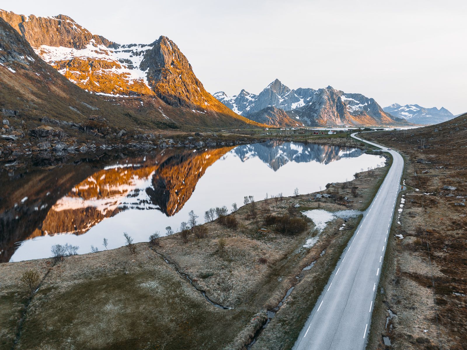 Storvatnet Viewpoint (Drone), Norway