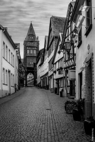 Street in Bacharach town