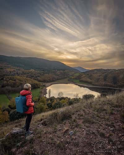 Sunset in Estany de Montcortès