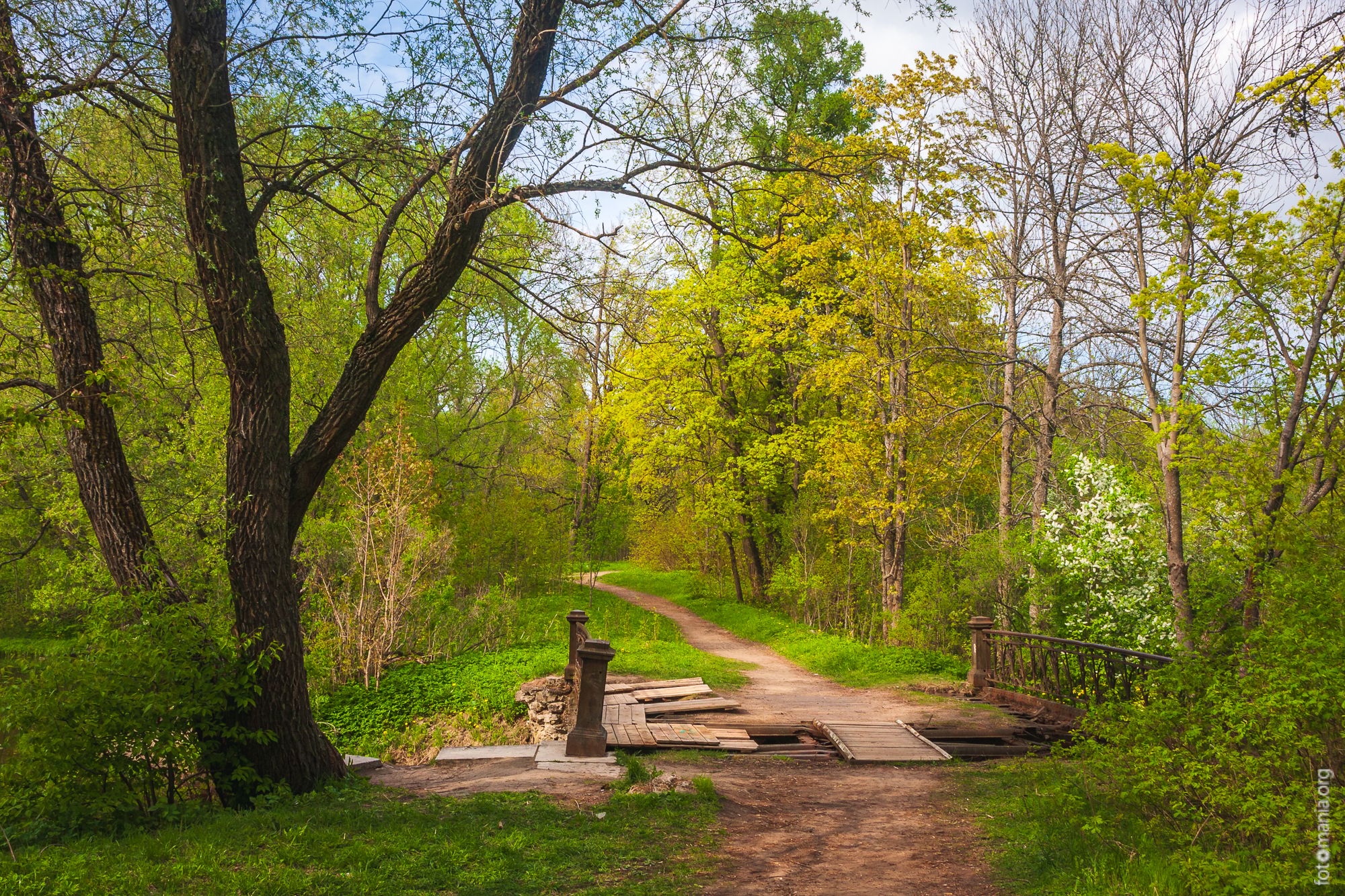 The Alexander Park in Pushkin, Russian Federation