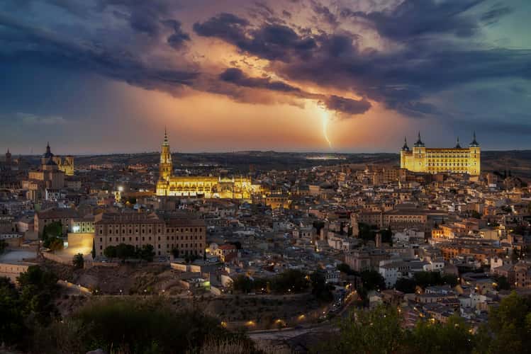 View of Toledo from Mirador del Valle