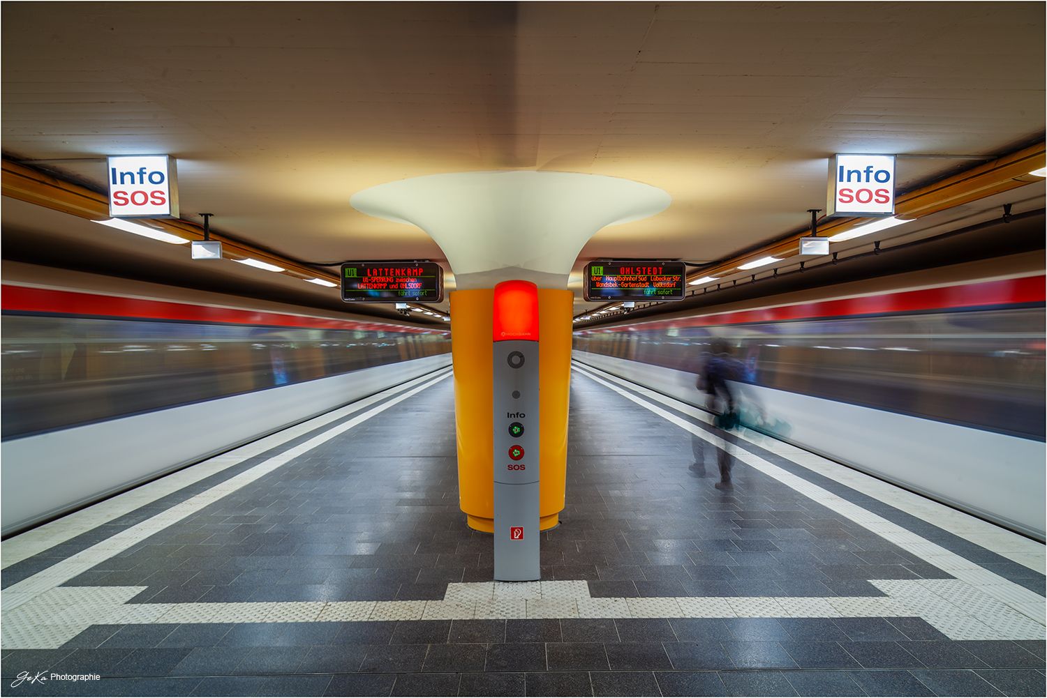 U-Bahnstation Meßberg, Germany
