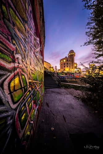 Urania am Donaukanal