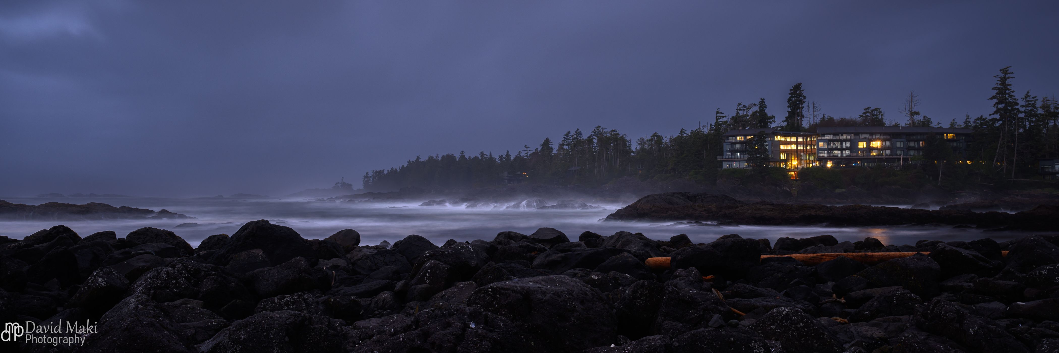 Vancouver Island blue hour, Canada