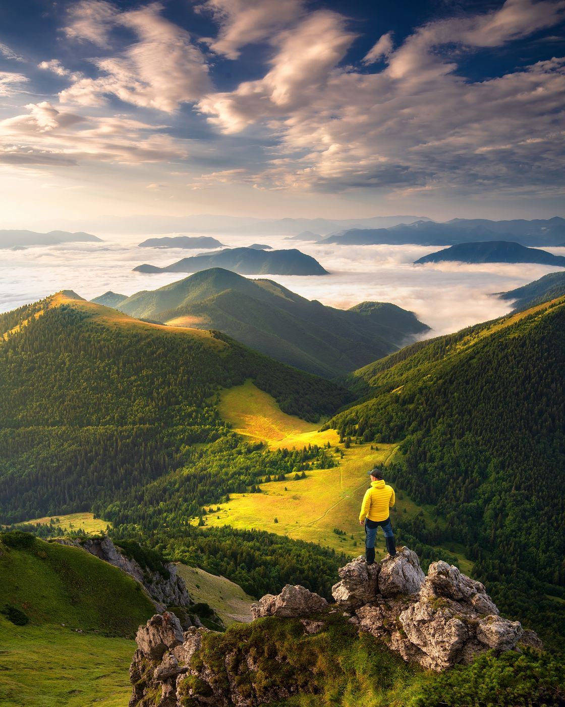 Veľký Rozsutec - top, Slovakia (Slovak Republic)