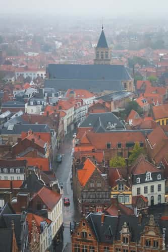 View from the top of the Belfry/Belfort