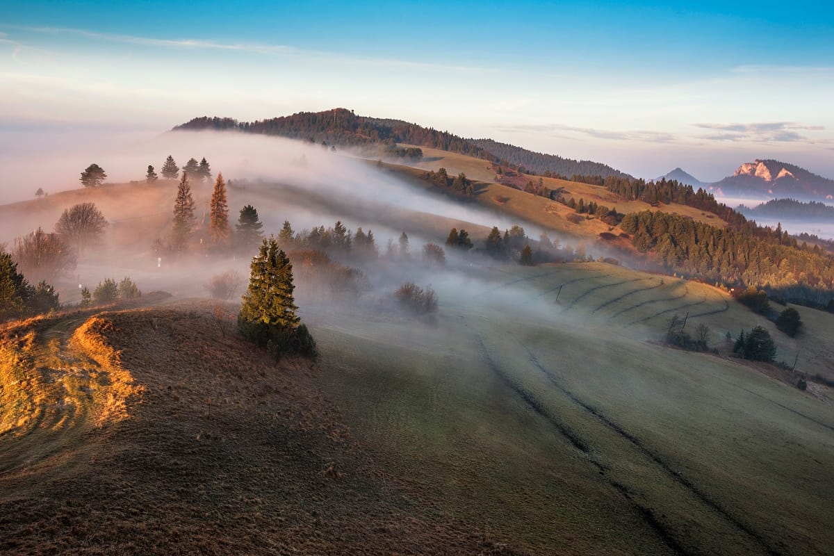 View of Pieniny NP, Slovakia (Slovak Republic)