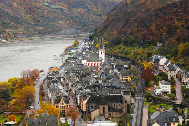 View to Sankt Goar