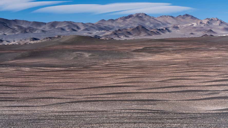 volcanic ash fields