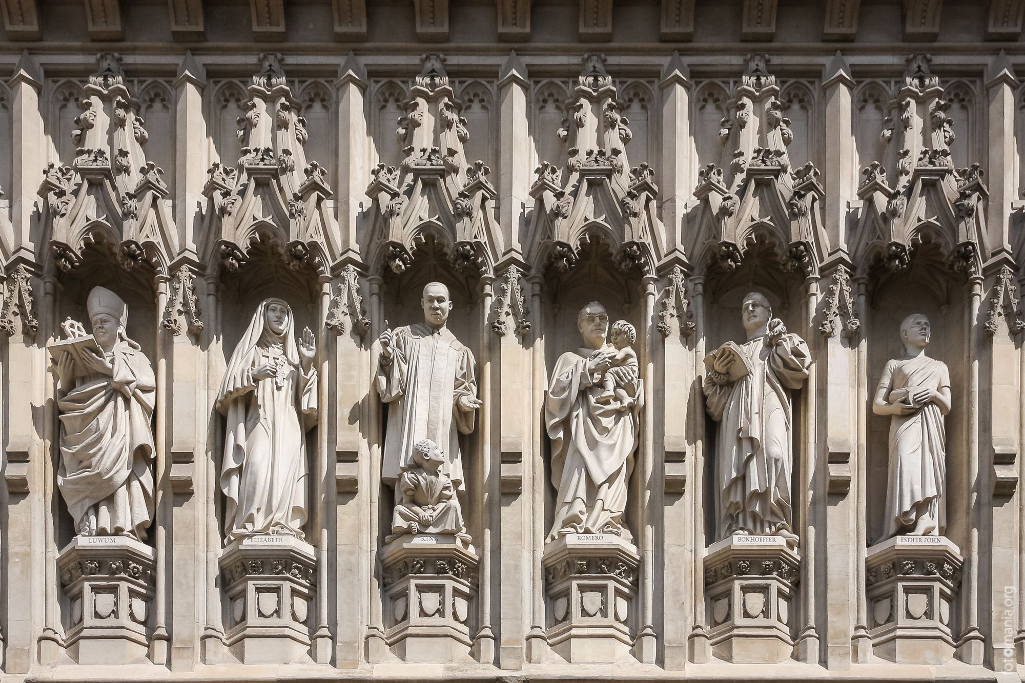 Westminster Abbey looking at House of Lords, United Kingdom