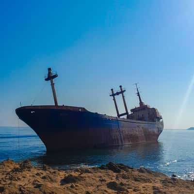 Wreck Beach, Bizerte, Tunisia, Tunisia