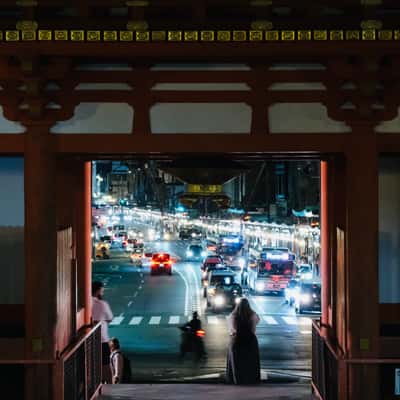 Yasaka Jinja Nishiromon Gate, Kyoto, Japan