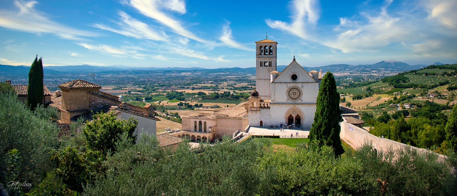 Assisi Basilica Viewpoint, Italy