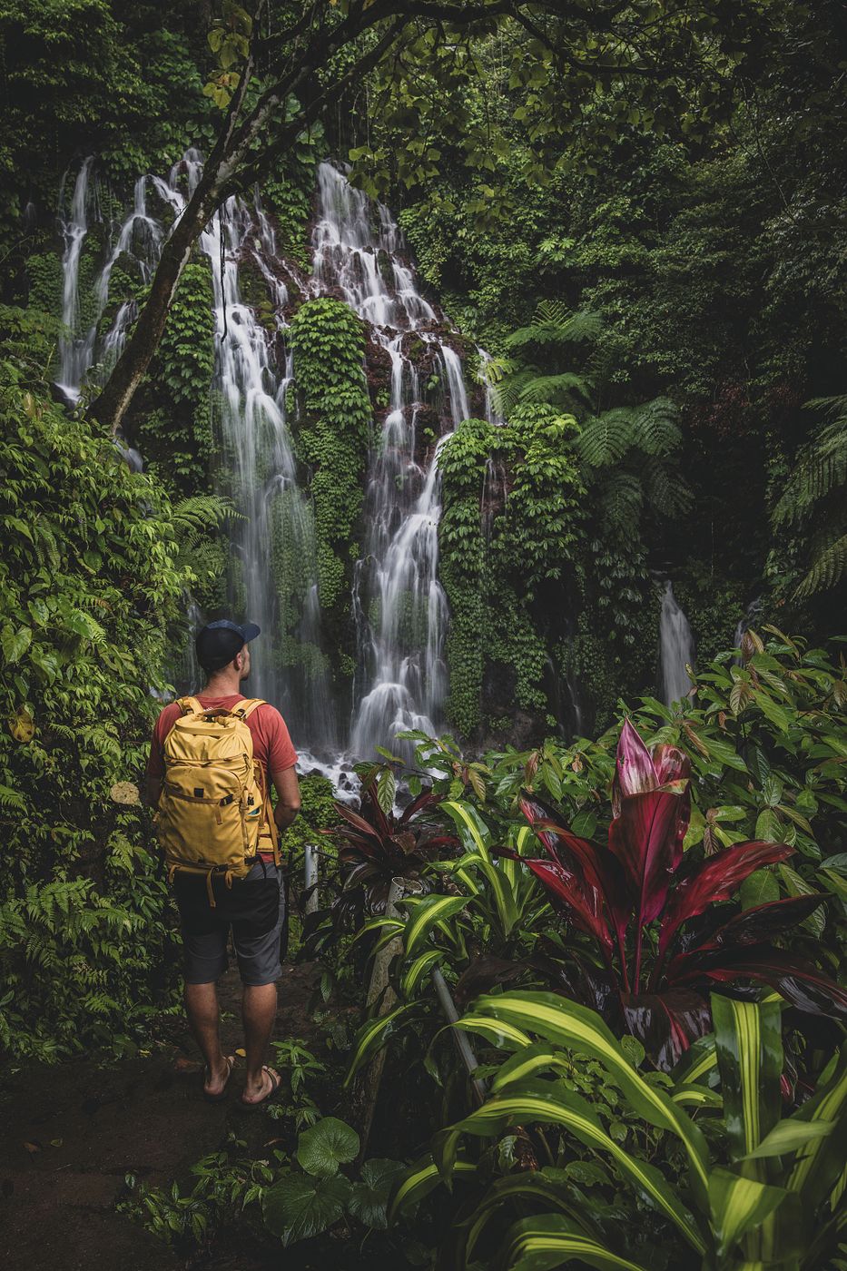 Banyu Wana Amertha waterfall, Bali, Indonesia