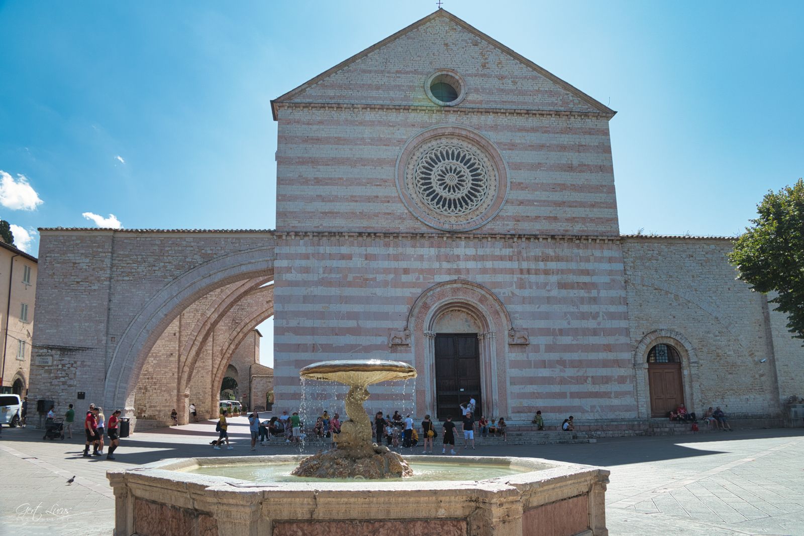 Basilica di Santa Chiara, Assisi, Italy