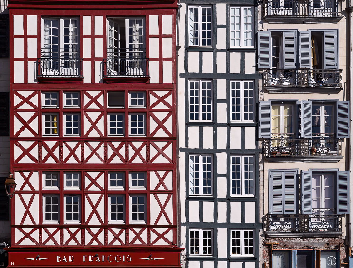 Bayonne Nive's bank, France