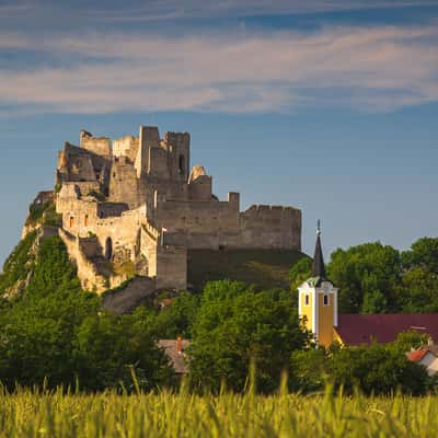 Beckov castle ruins, Slovakia (Slovak Republic)