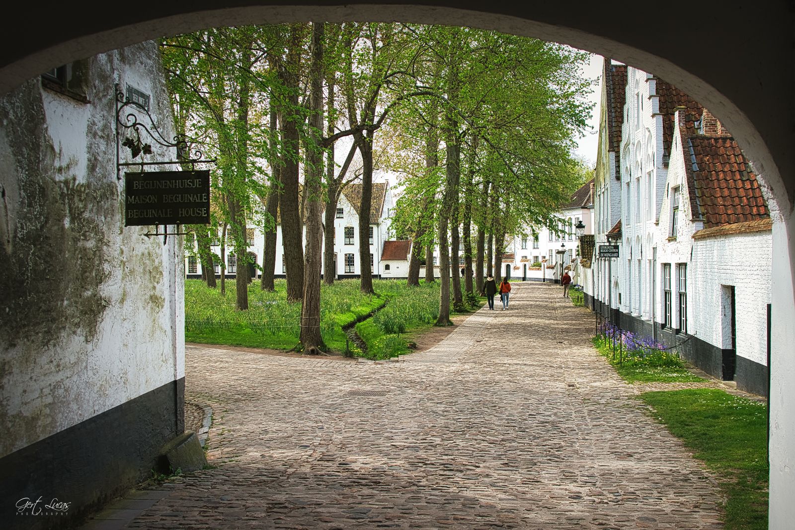 Begijnhof Brugge Poorthuis, Belgium