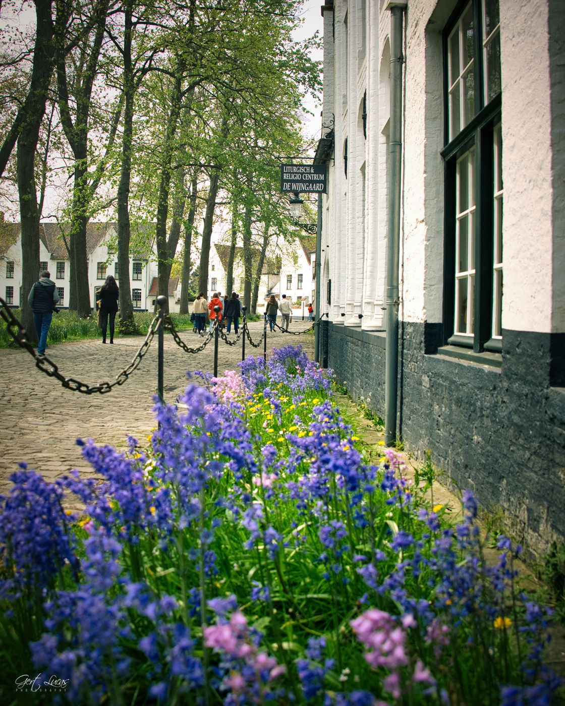 Begijnhof Brugge Poorthuis, Belgium