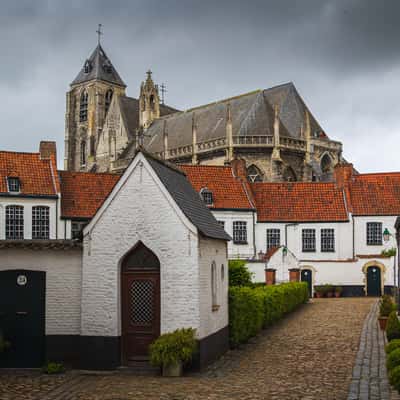 Begijnhof van Kortrijk, Belgium