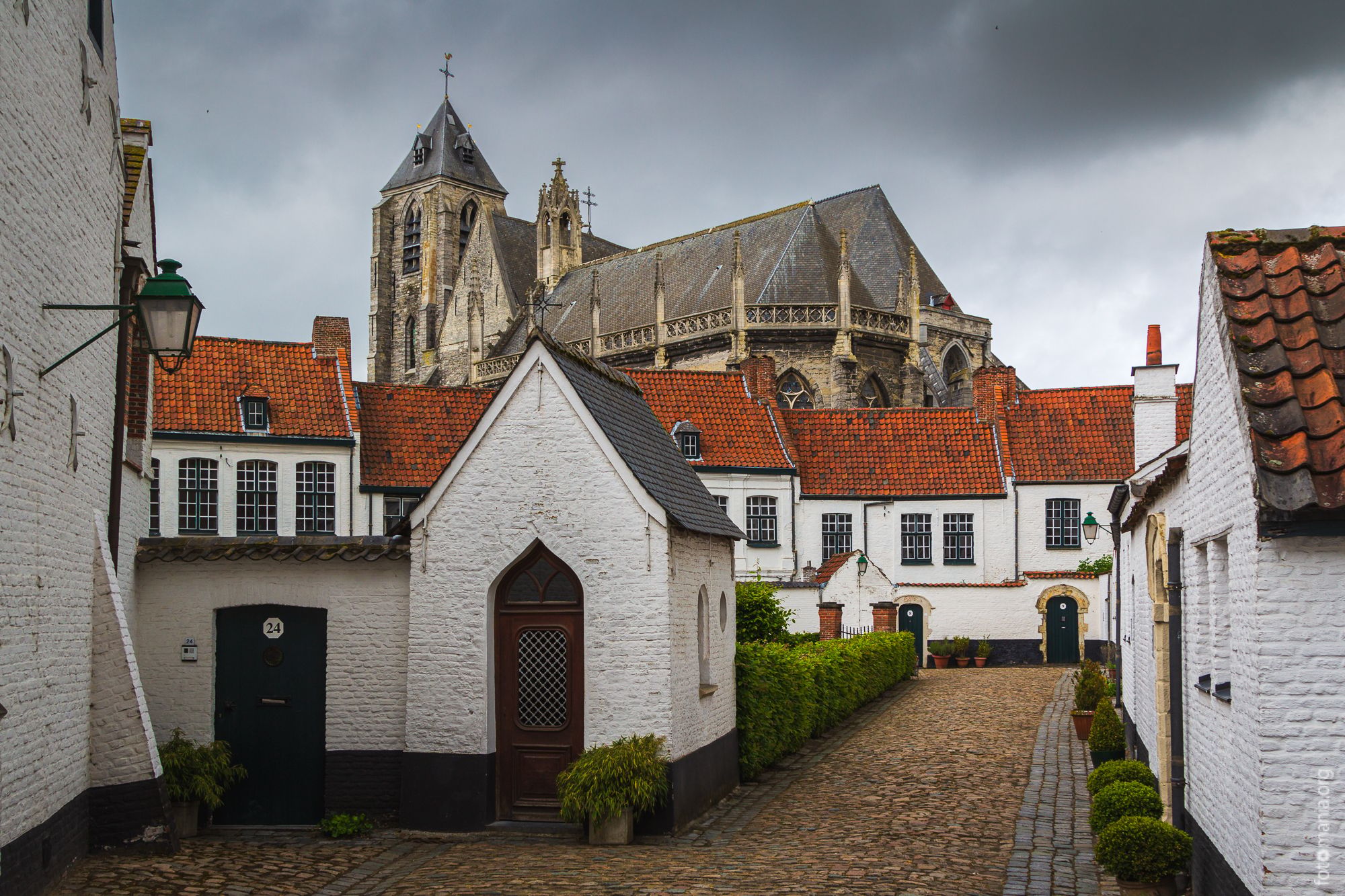 Begijnhof van Kortrijk, Belgium