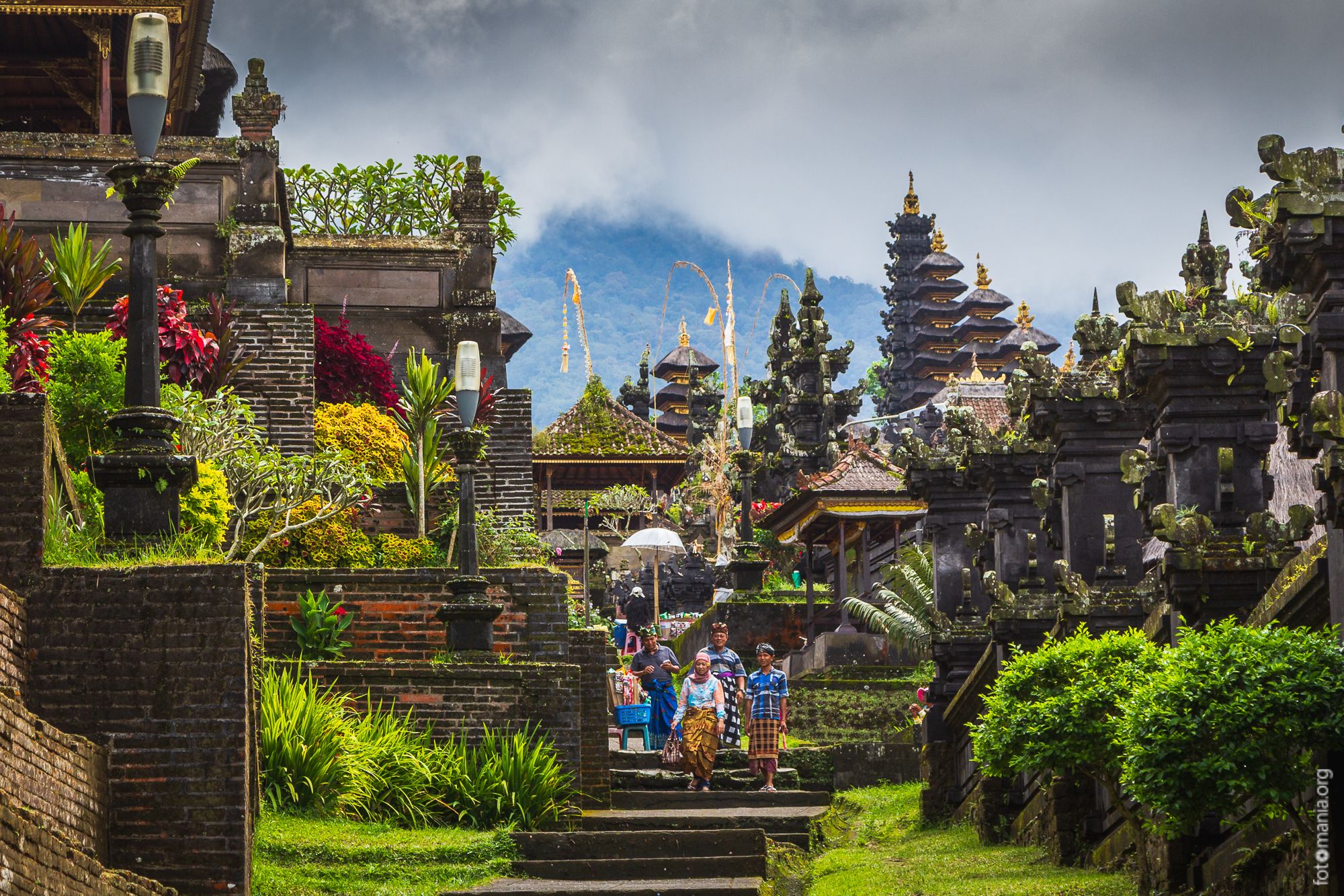 Besakih Bali temple, Indonesia