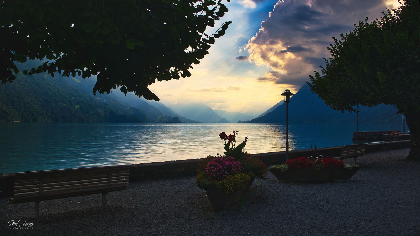 Brienzersee promenade, Switzerland