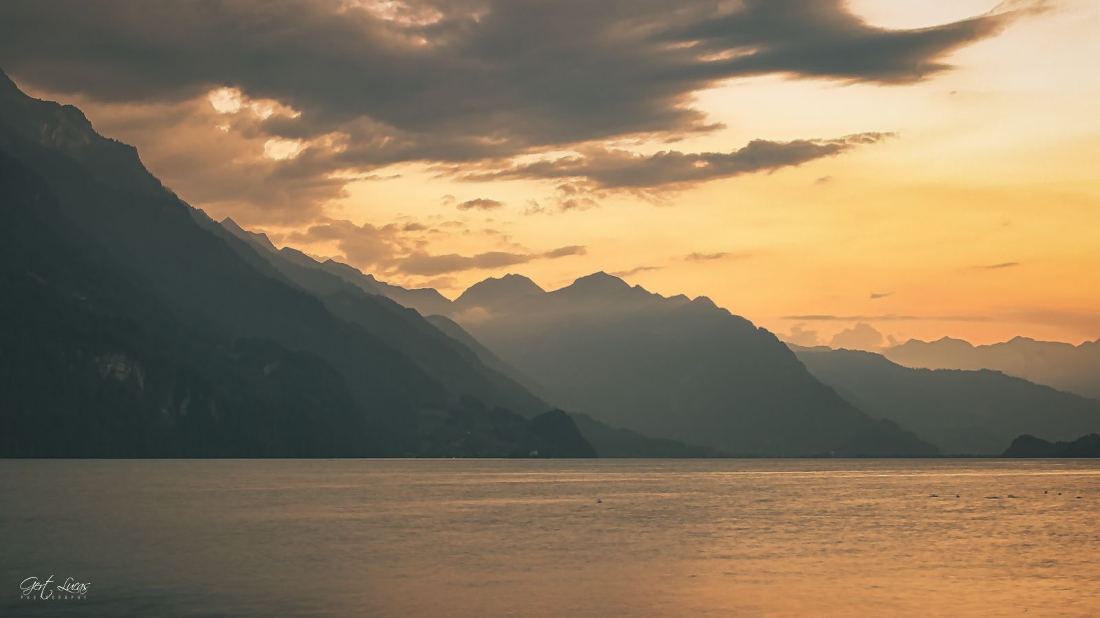 Brienzersee promenade, Switzerland