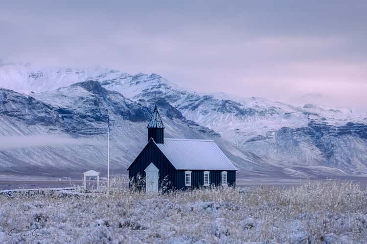 Búðakirkja, The Church at Búðir, Snaefellsnes