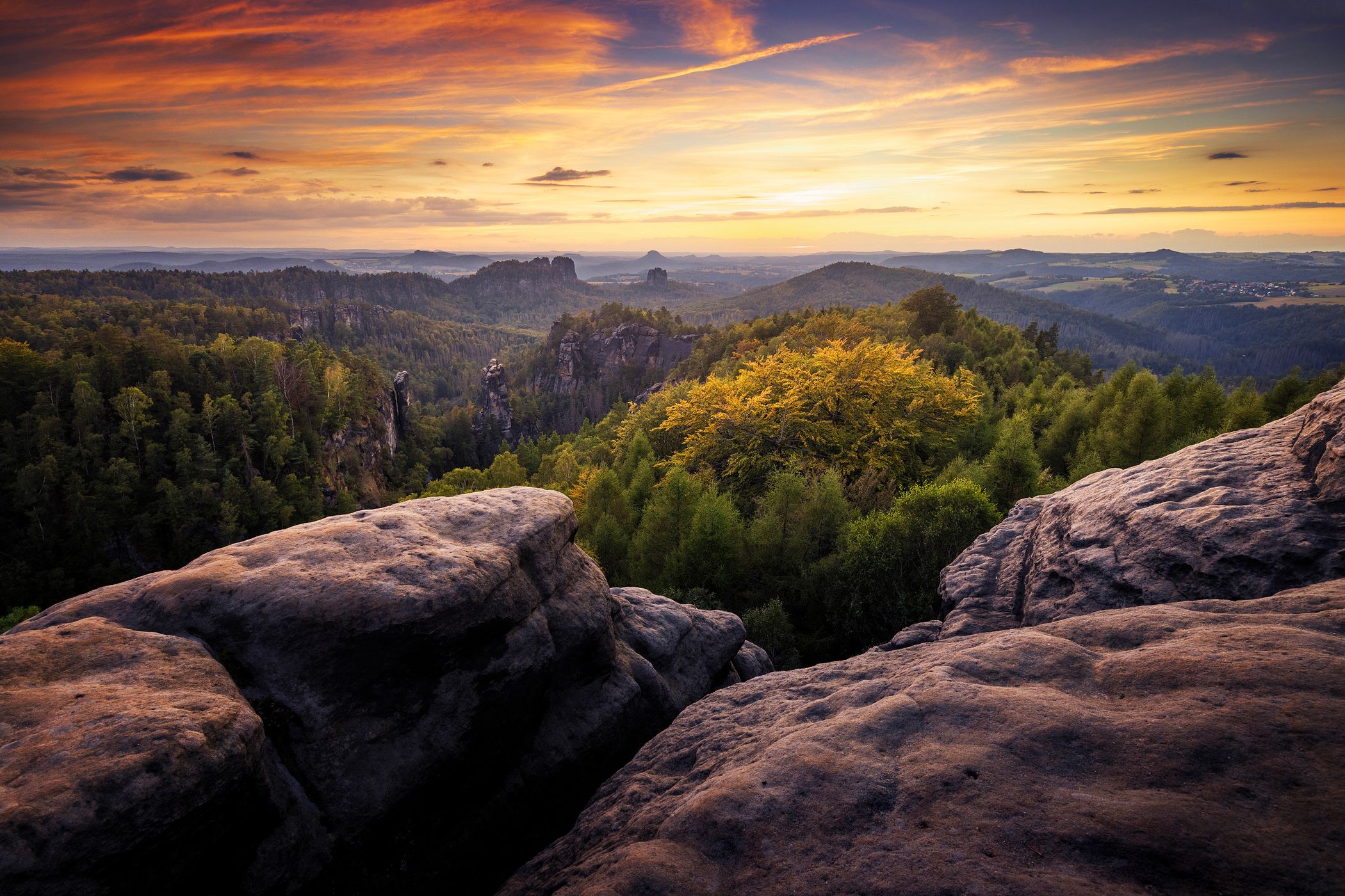 Carolafesen Saxon Switzerland, Germany