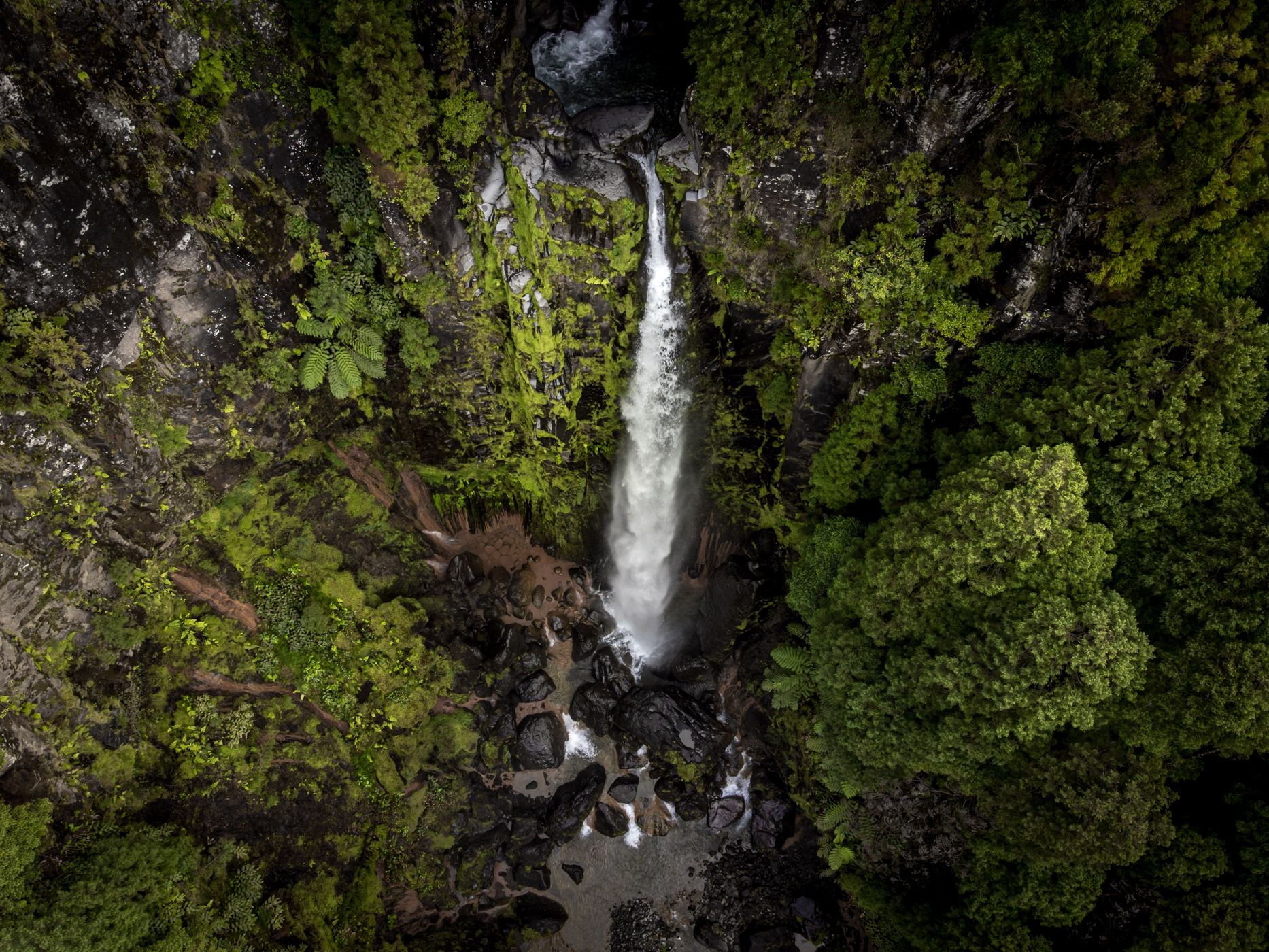 Cascata das Lombadas [Drone], Portugal