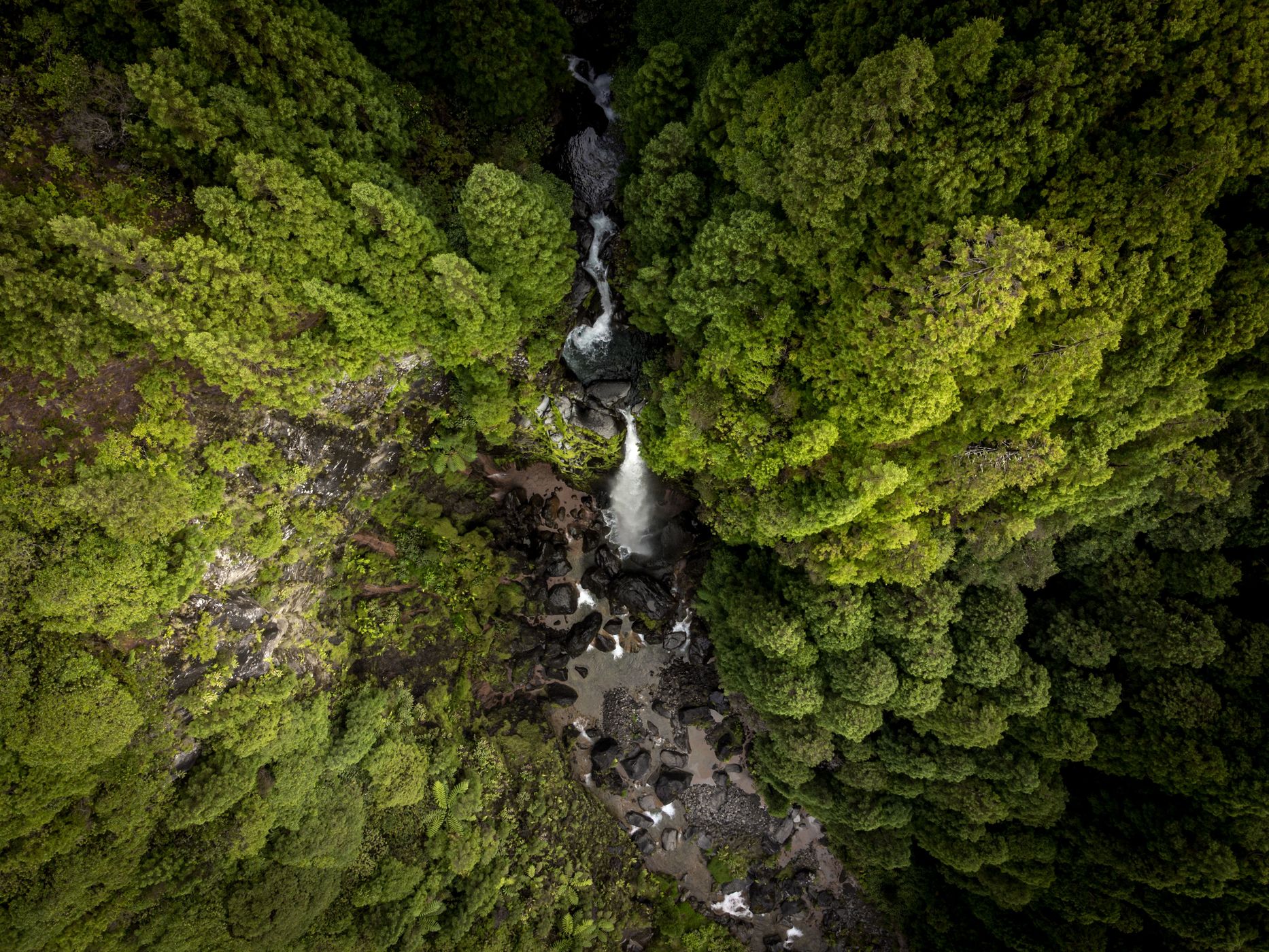 Cascata das Lombadas [Drone], Portugal
