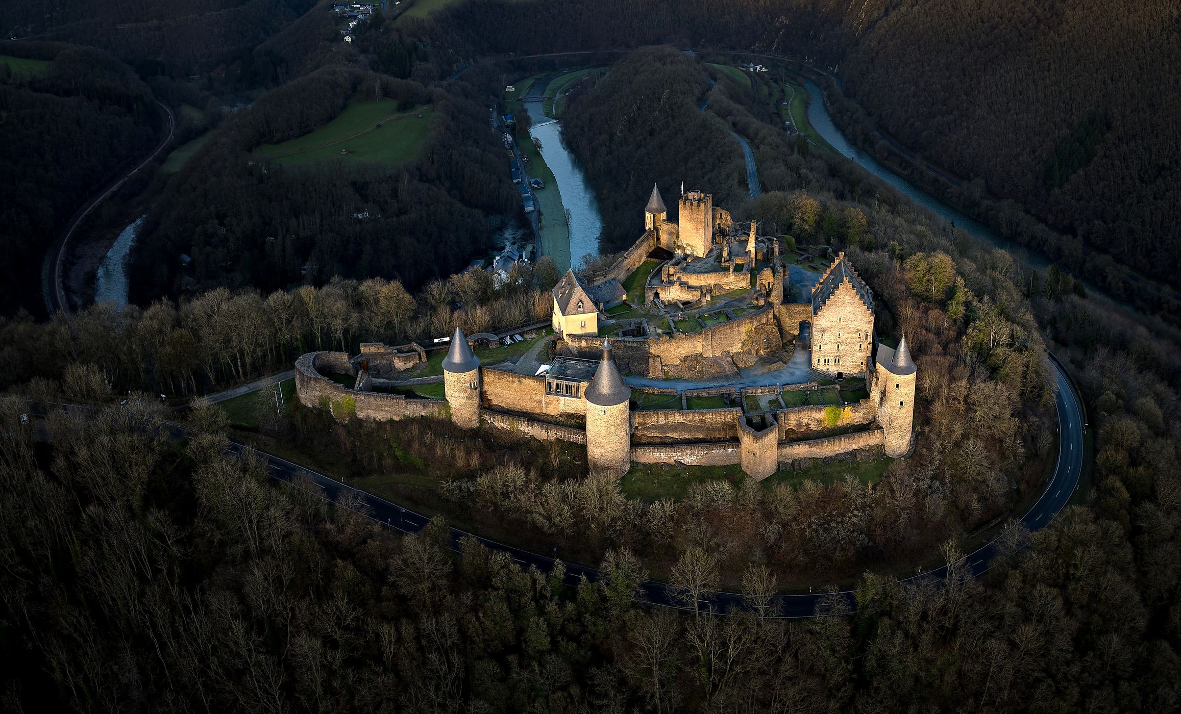 Castle Bourscheid, Luxembourg