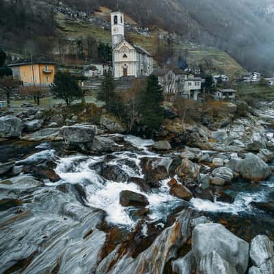 Chiesa di Santa Maria degli Angeli (Drone), Switzerland