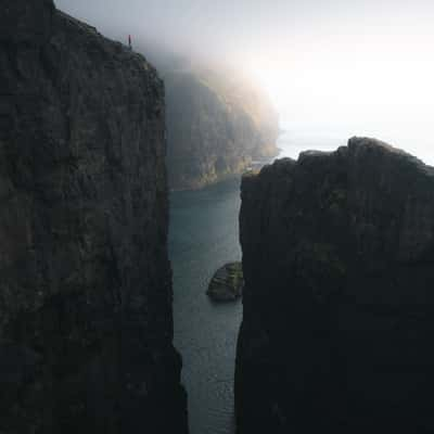 Cliffs of Ásmundarstakkur, Faroe Islands