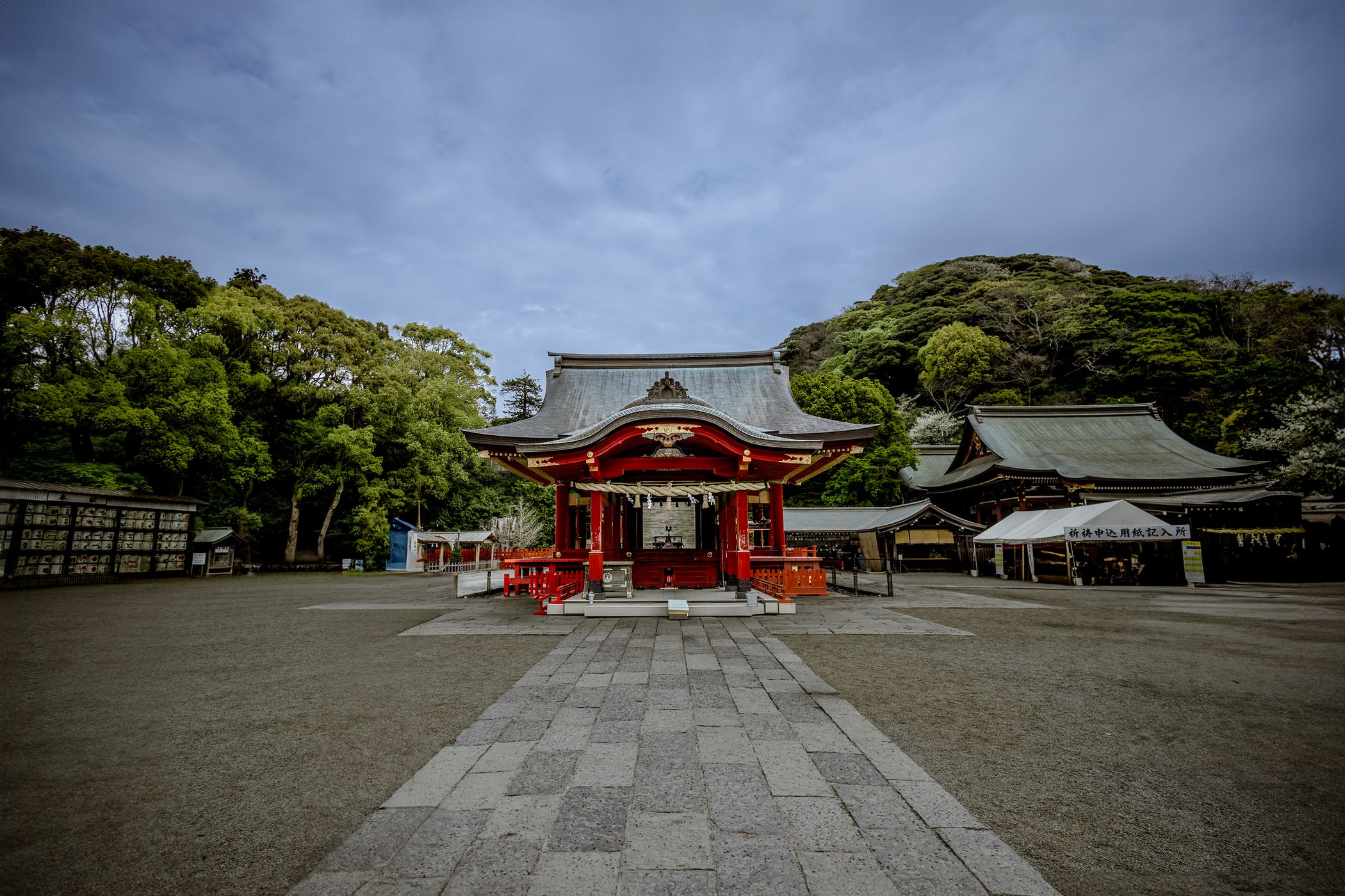 Dance Stage at Tsurugaoka Hachimangu Shrine, Japan