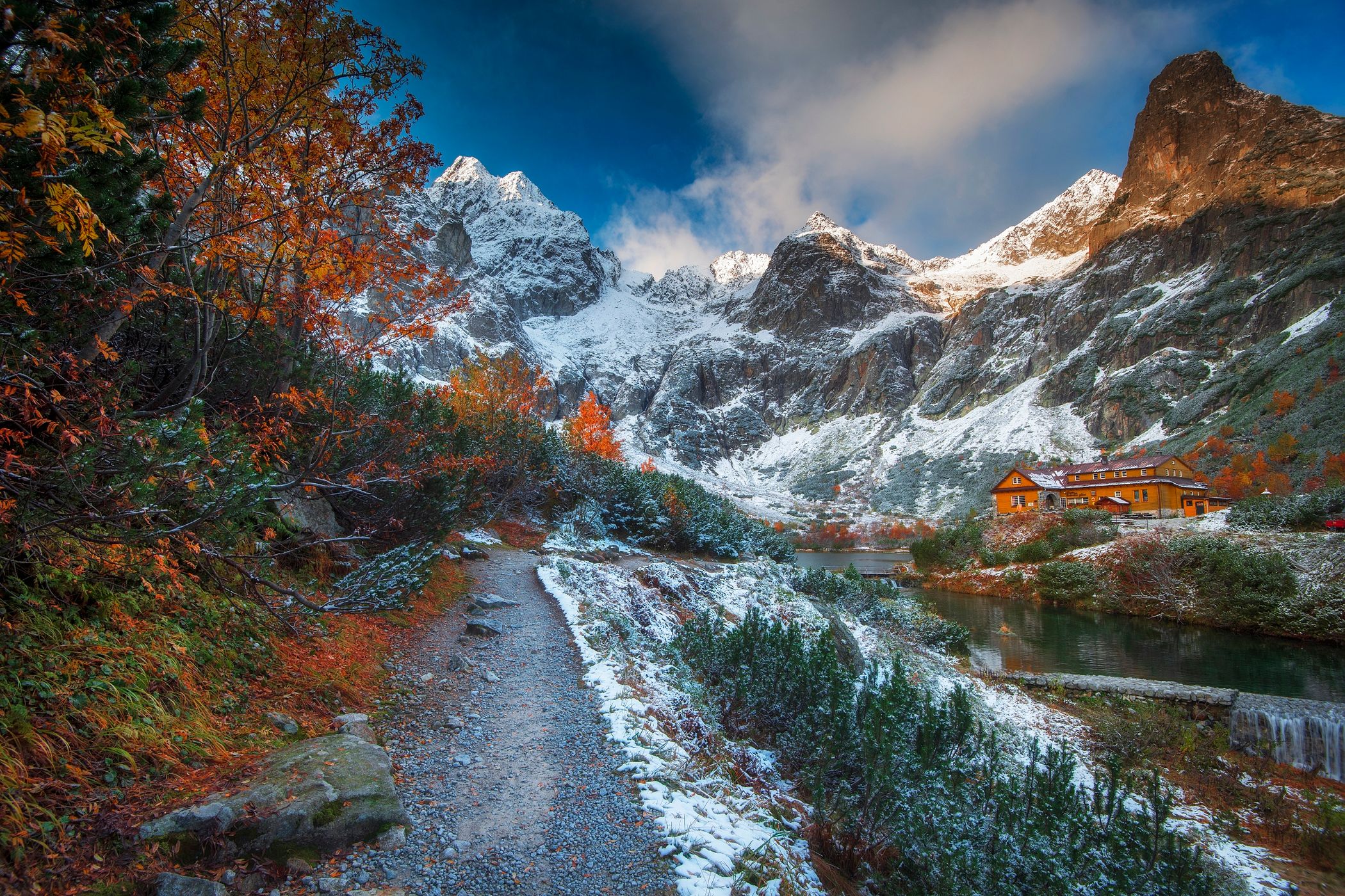 Dolina Zeleného plesa in High Tatras, Slovakia (Slovak Republic)