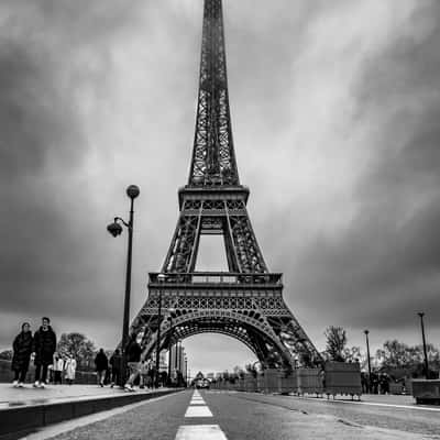 Eiffel Tower from Pont d'Iéna, France