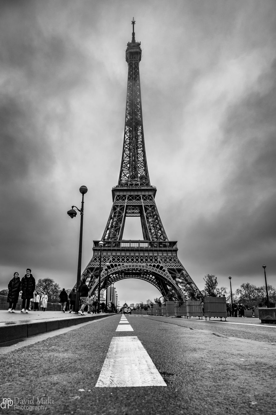 Eiffel Tower from Pont d'Iéna, France