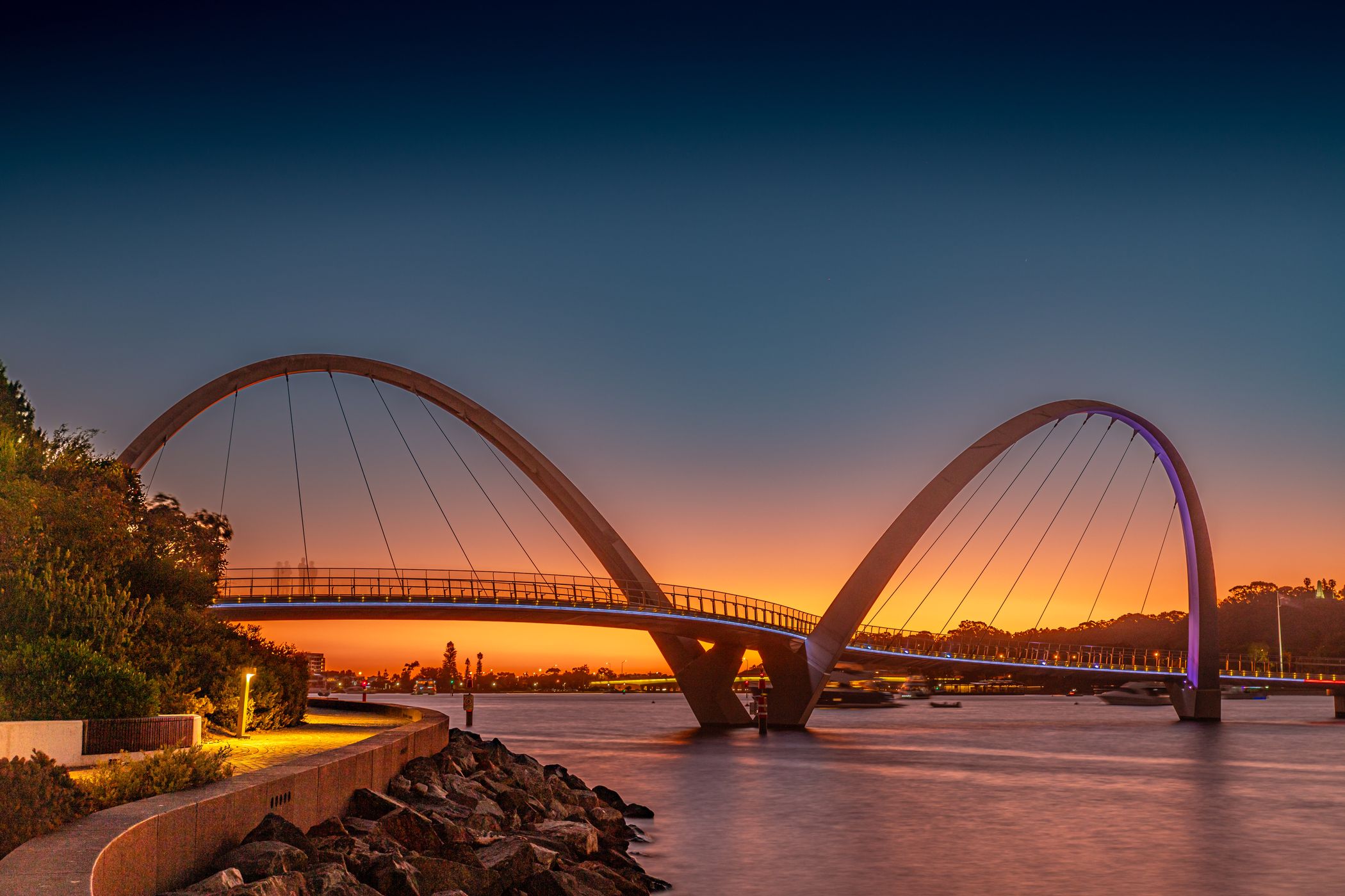 Elizabeth Quay Bridge, Australia
