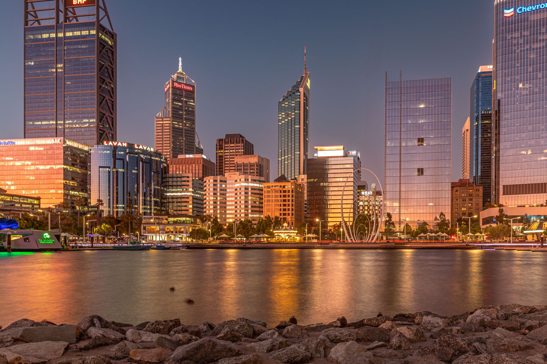 Elizabeth Quay Bridge, Australia