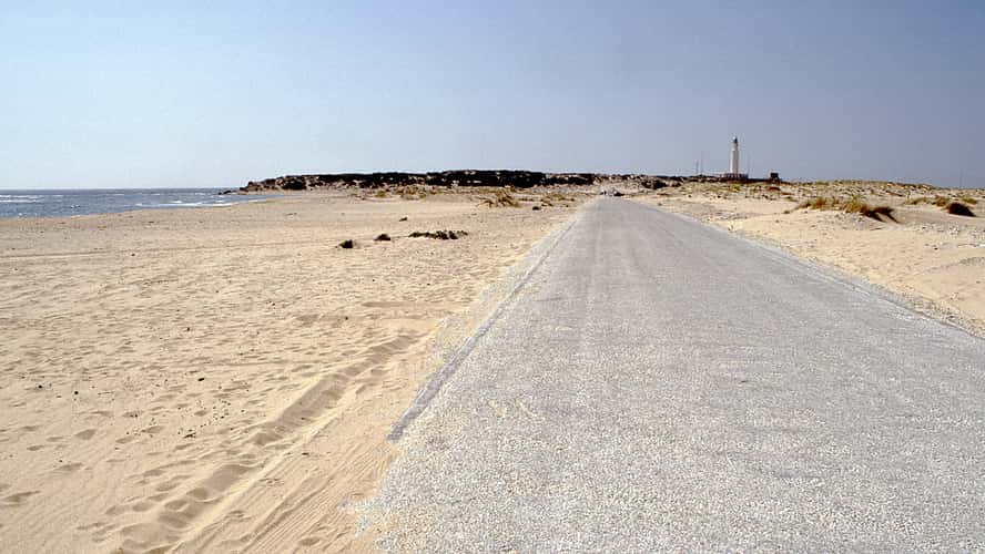 Road to Faro de Trafalgar