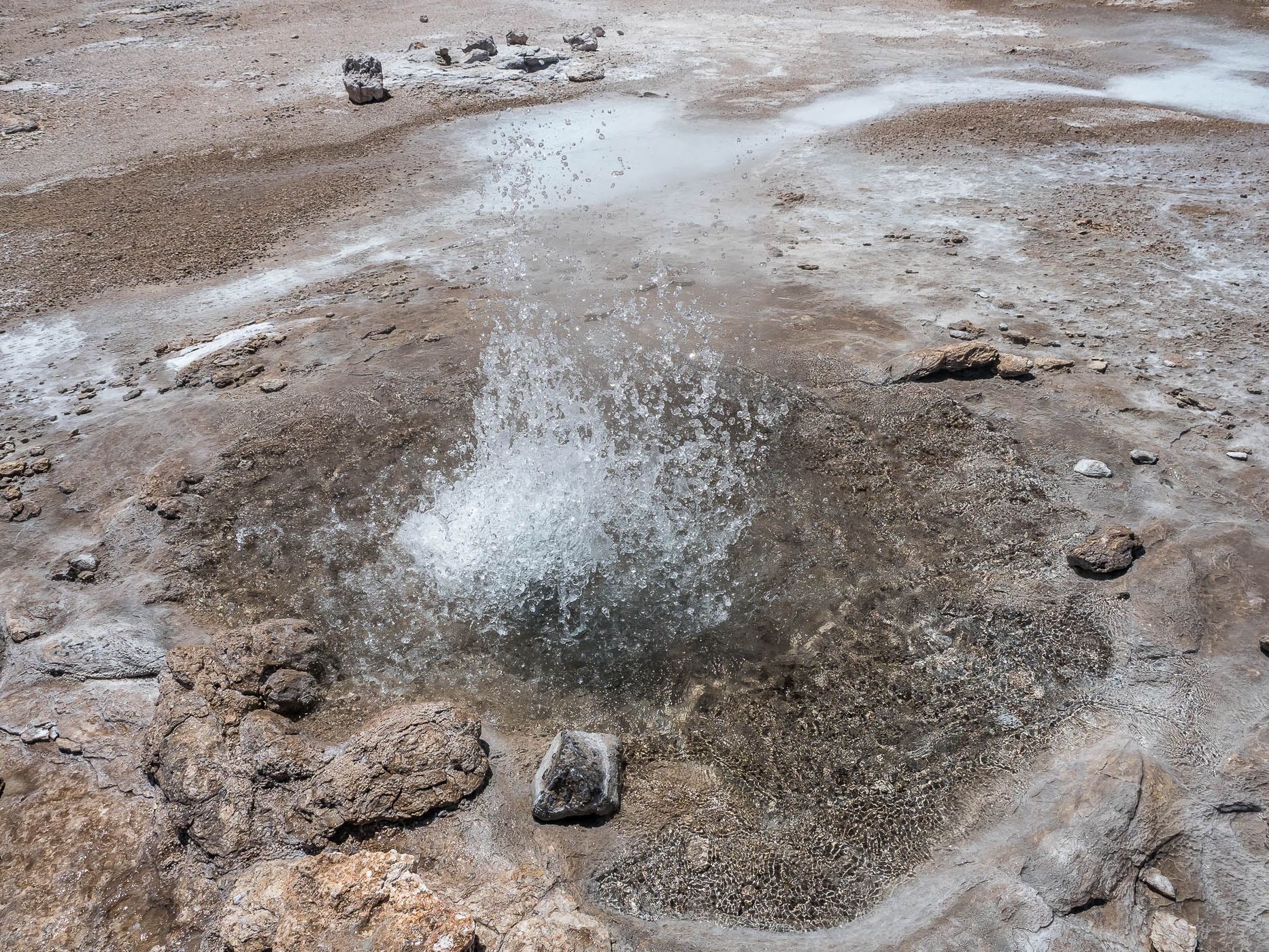 Geyser de Puchuldiza, Chile