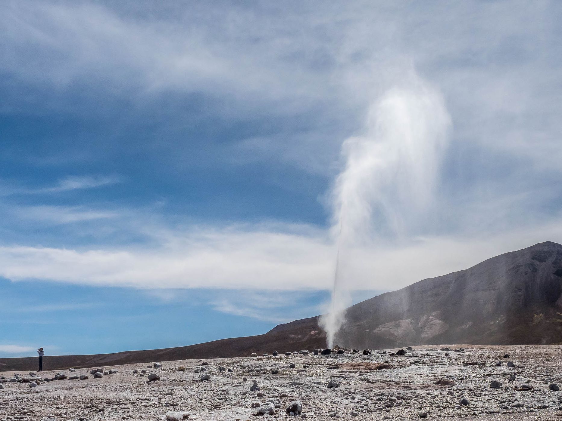 Geyser de Puchuldiza, Chile